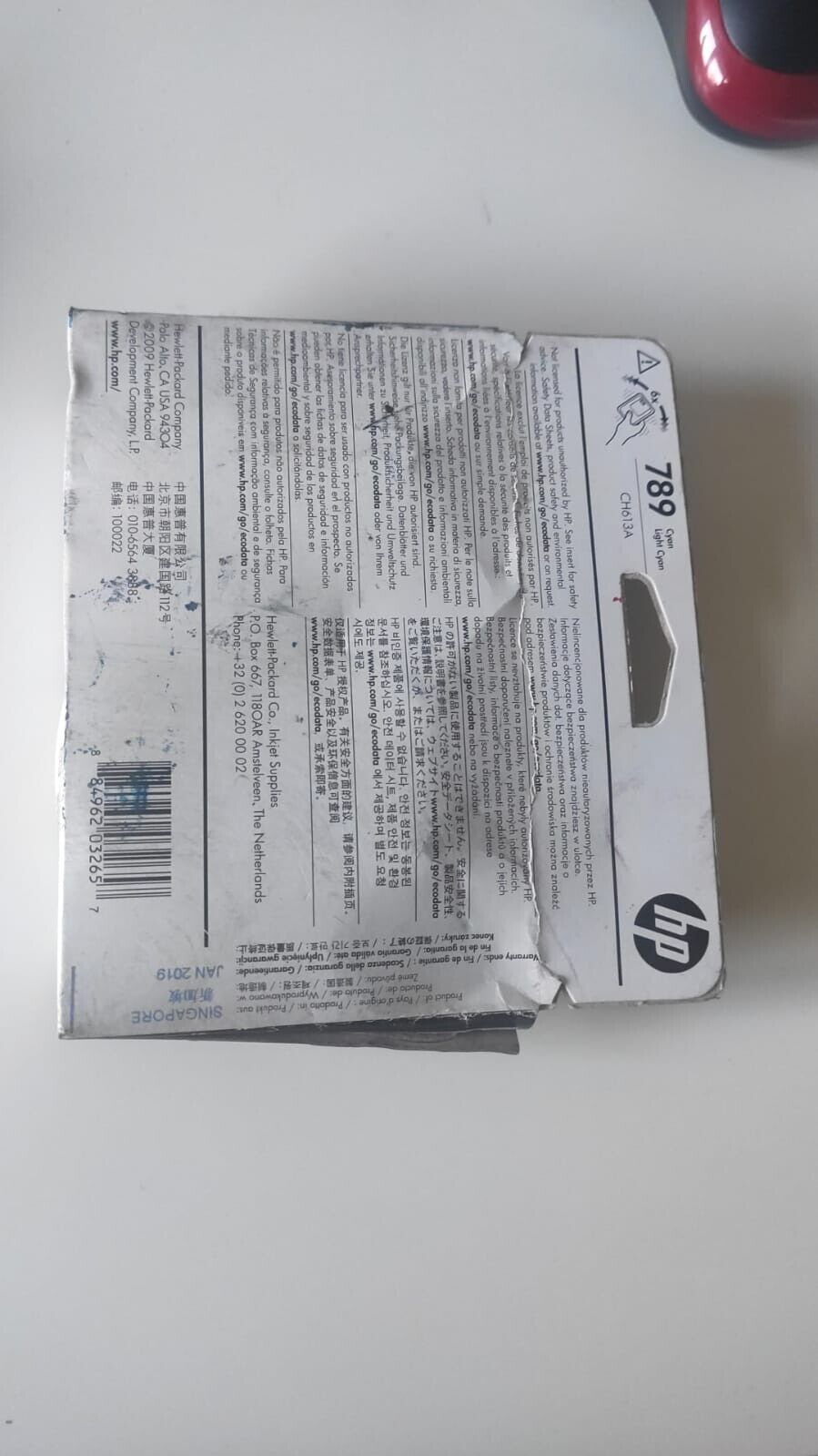 Original HP 789 Cyan / Light Cyan Printhead (CH613A) - FREE UK DELIVERY!