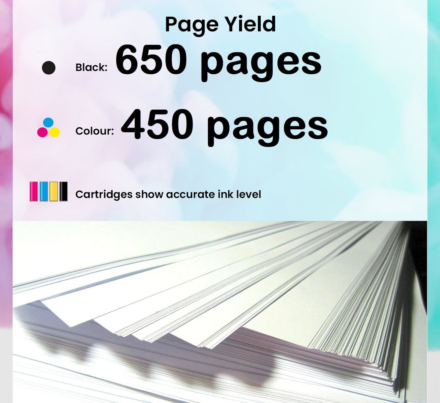Refilled Black & Colour Ink Cartridges for HP 304XL - FREE UK DELIVERY!
