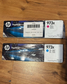 Genuine HP 973X PageWide Magenta + Cyan Ink Cartridges - FREE UK DELIVERY! VAT
