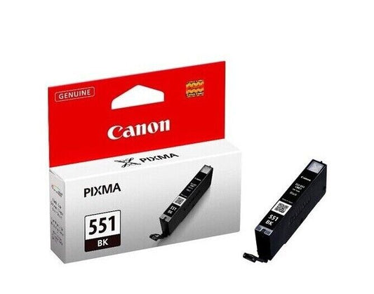 Genuine Canon CLI-551 Black Ink Cartridge - Pixma MG6650 MG7550 - FREE DELIVERY!