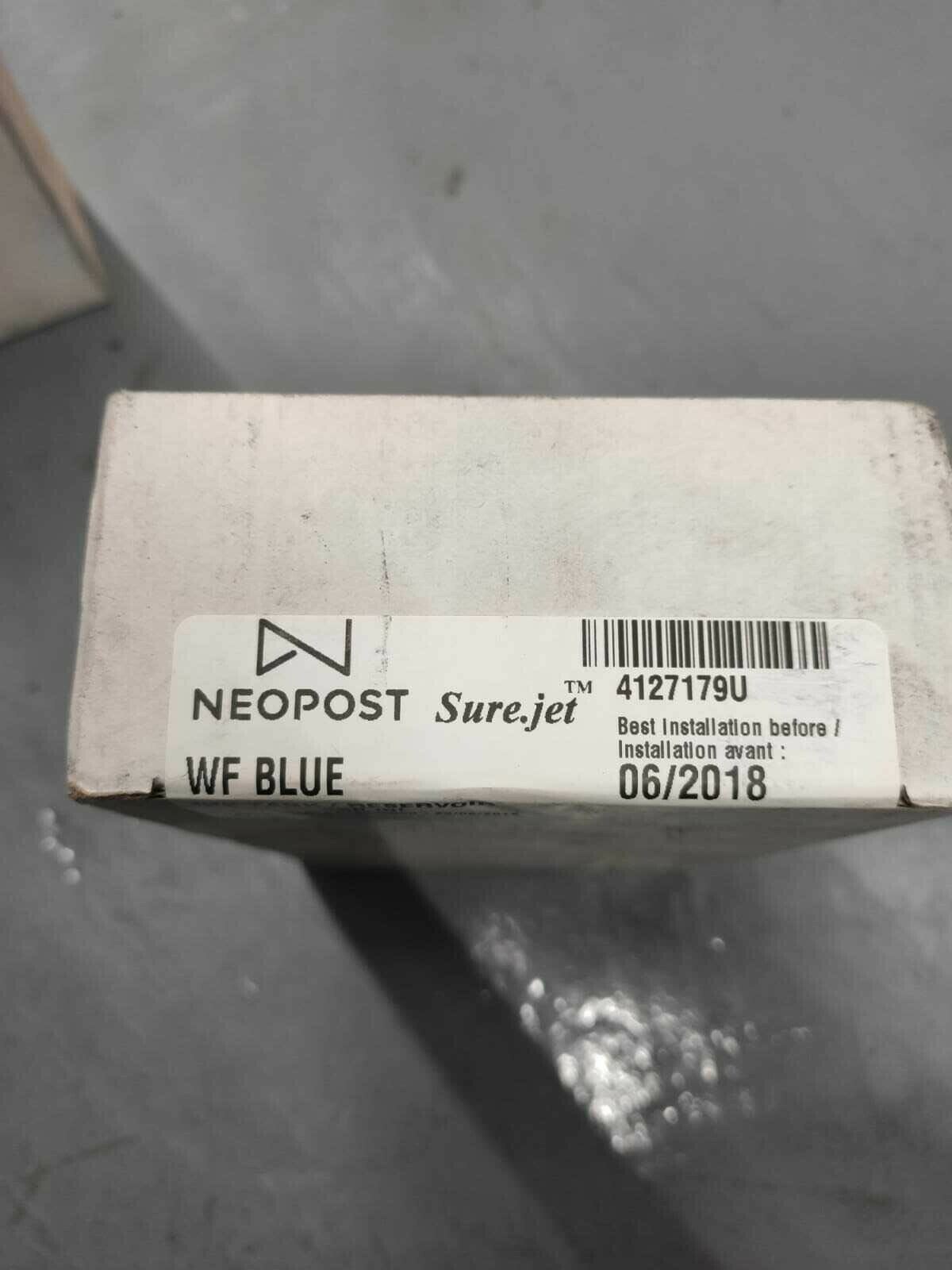 Neopost Surejet Ink WF Blue - 350ml - 4127179U - New & Sealed - FREE UK DELIVERY