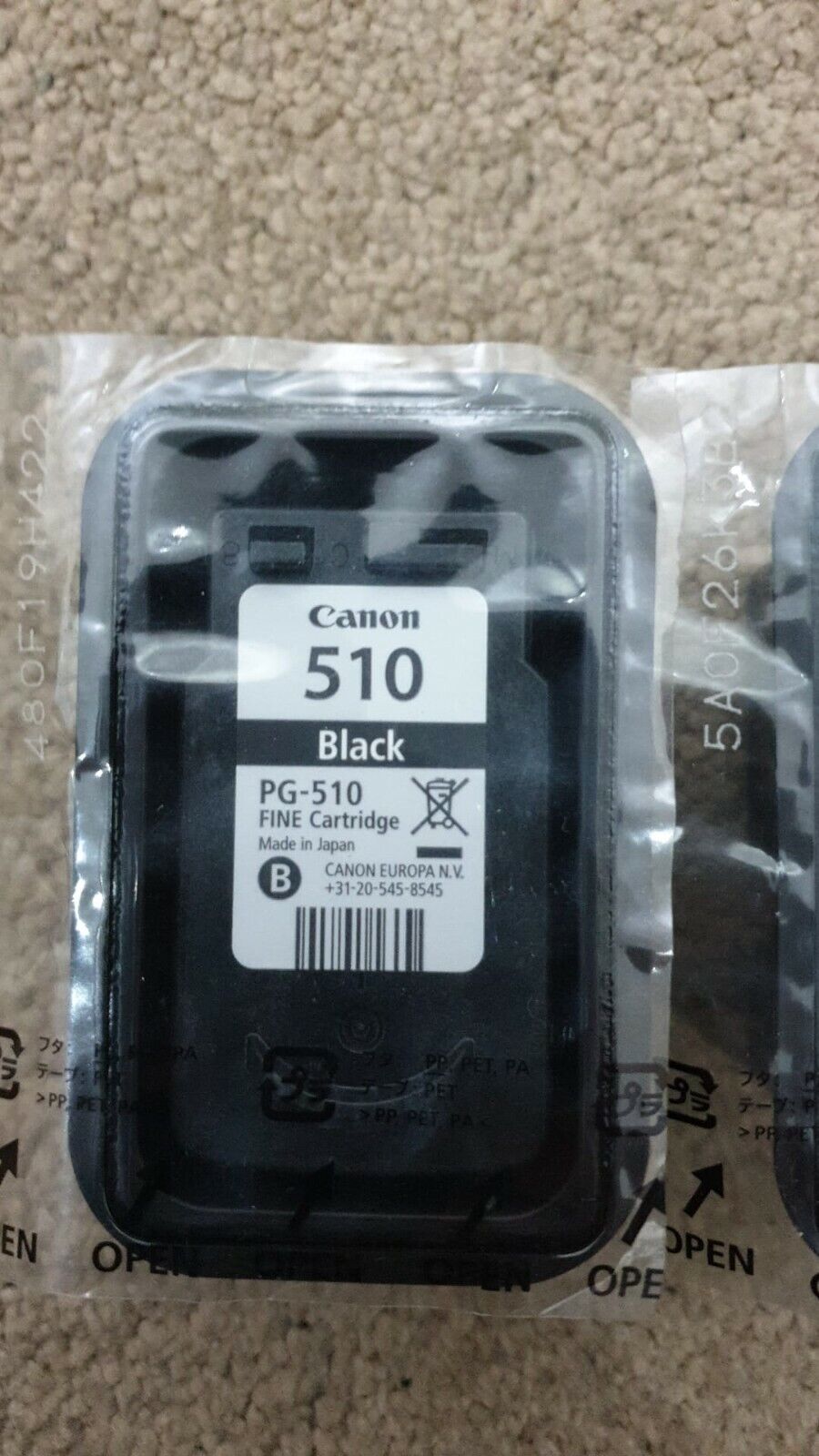 Genuine Canon PG-510 + CL-511 Ink Cartridges - FREE UK DELIVERY - VAT included