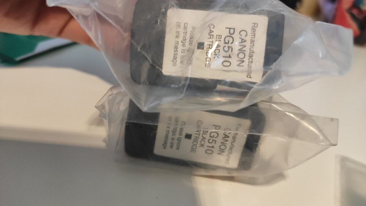 Canon PG-510 Black + 2x CL-511 Colour Remanufactured Ink Cartridges