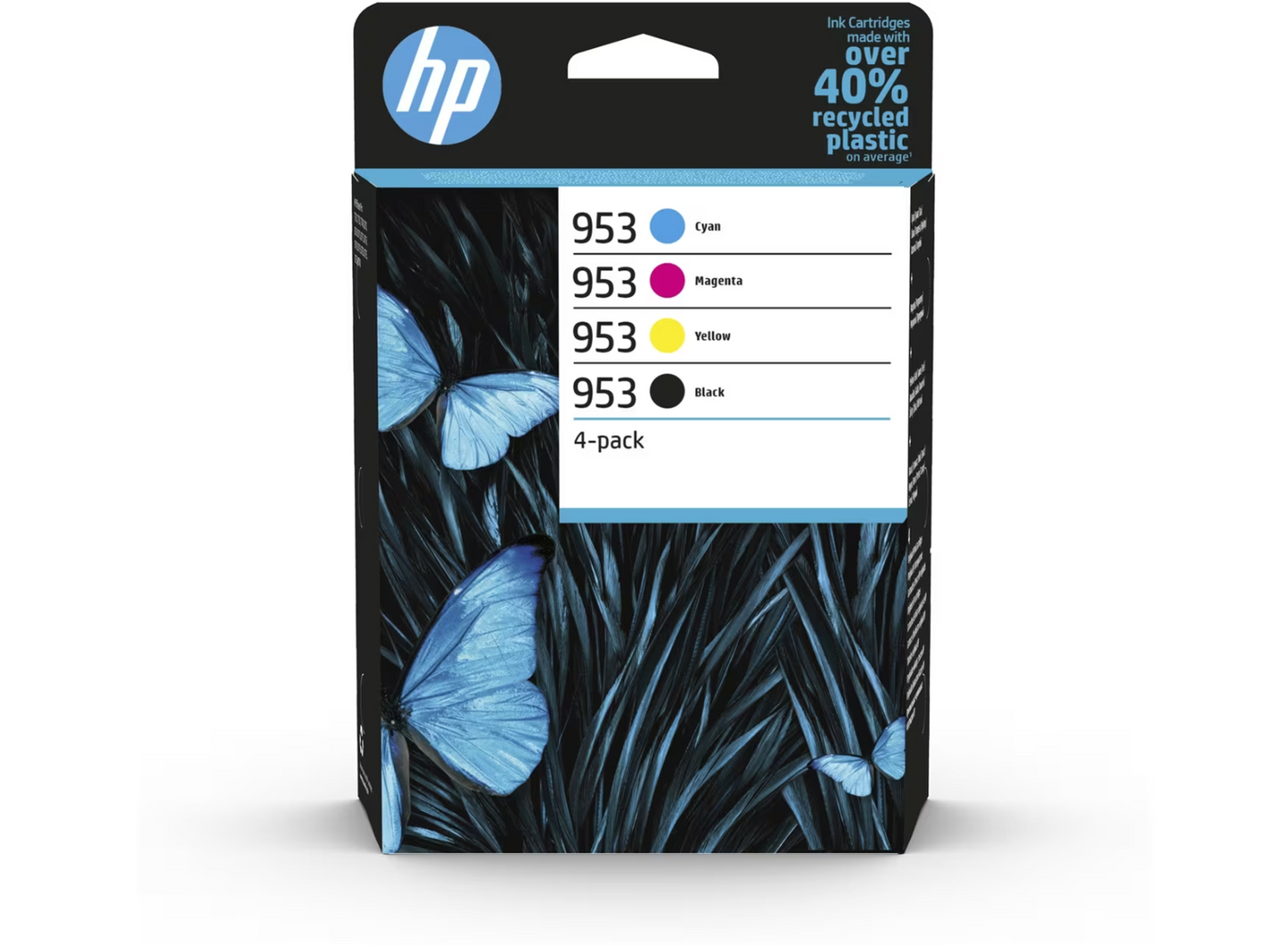 4x Genuine HP 953 ink cartridges (NO BOX) - FREE UK DELIVERY! VAT included