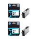 2x UNBOXED HP 364 Black Ink Cartridges (CB316EE) FREE UK DELIVERY! VAT included