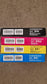 Genuine RICOH GC-31 Black Cyan Magenta Yellow set of 4 Ink cartridges - VAT inc