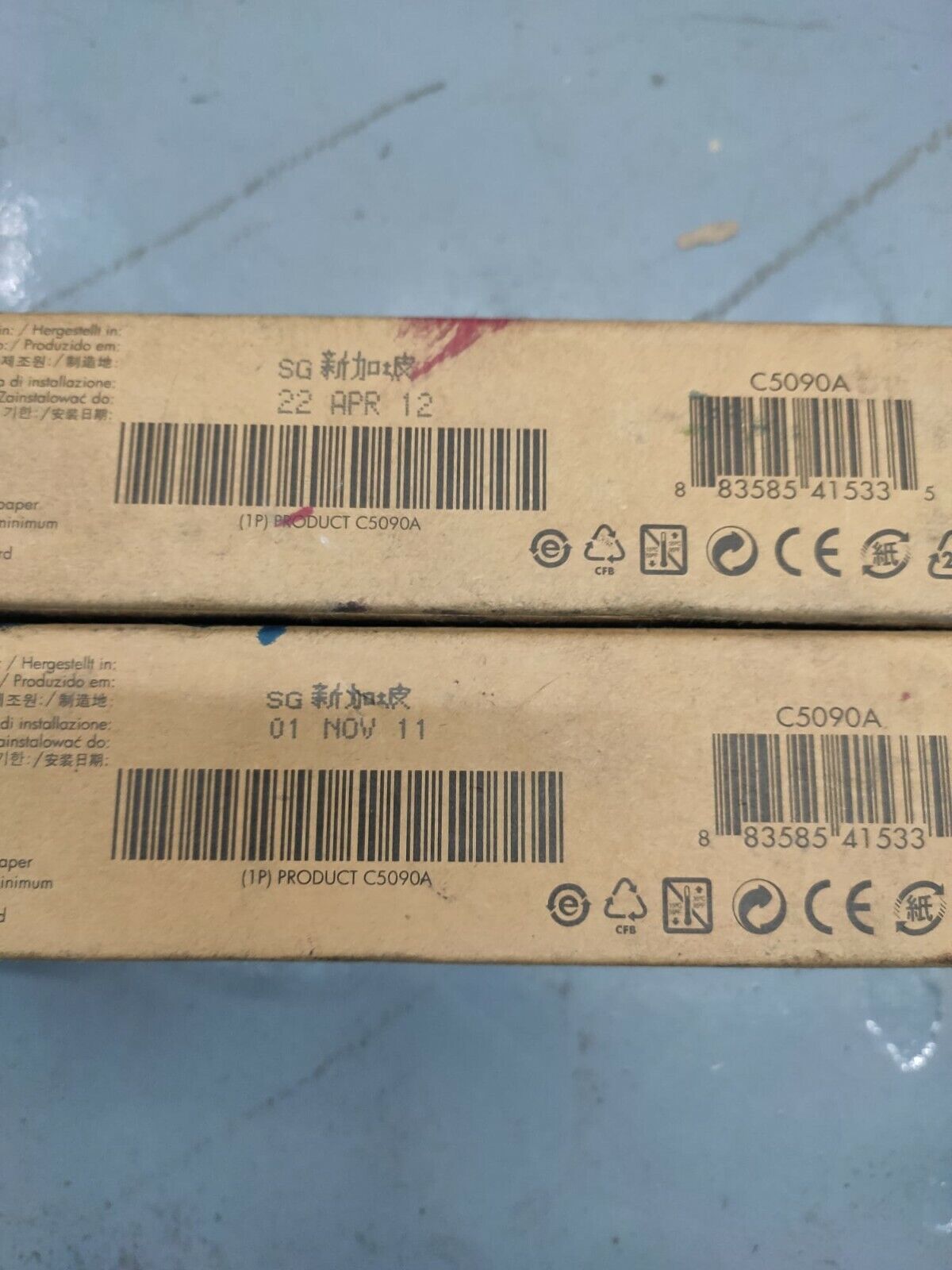 Genuine HP 76 Cyan Ink Toner Cartridge (C5090A) 775ml - FREE UK DELIVERY - VAT