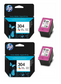 2x UNBOXED HP 304 Colour Ink Cartridges (N9K05AE) - FREE UK DELIVERY - VAT inc