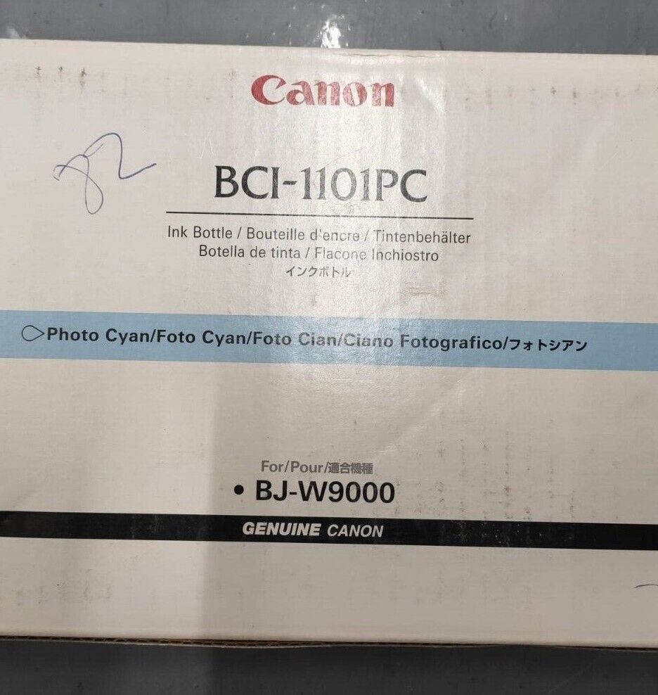 Genuine Canon BCI-1101PC Photo Cyan ink bottle - FREE UK DELIVERY - VAT included