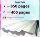 Refilled Black & Colour Ink Cartridges for HP 302XL - FREE UK DELIVERY!