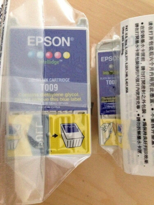 Genuine Epson T007 + T009 Ink Cartridges Multipack C13T00740110 / C13T00940110
